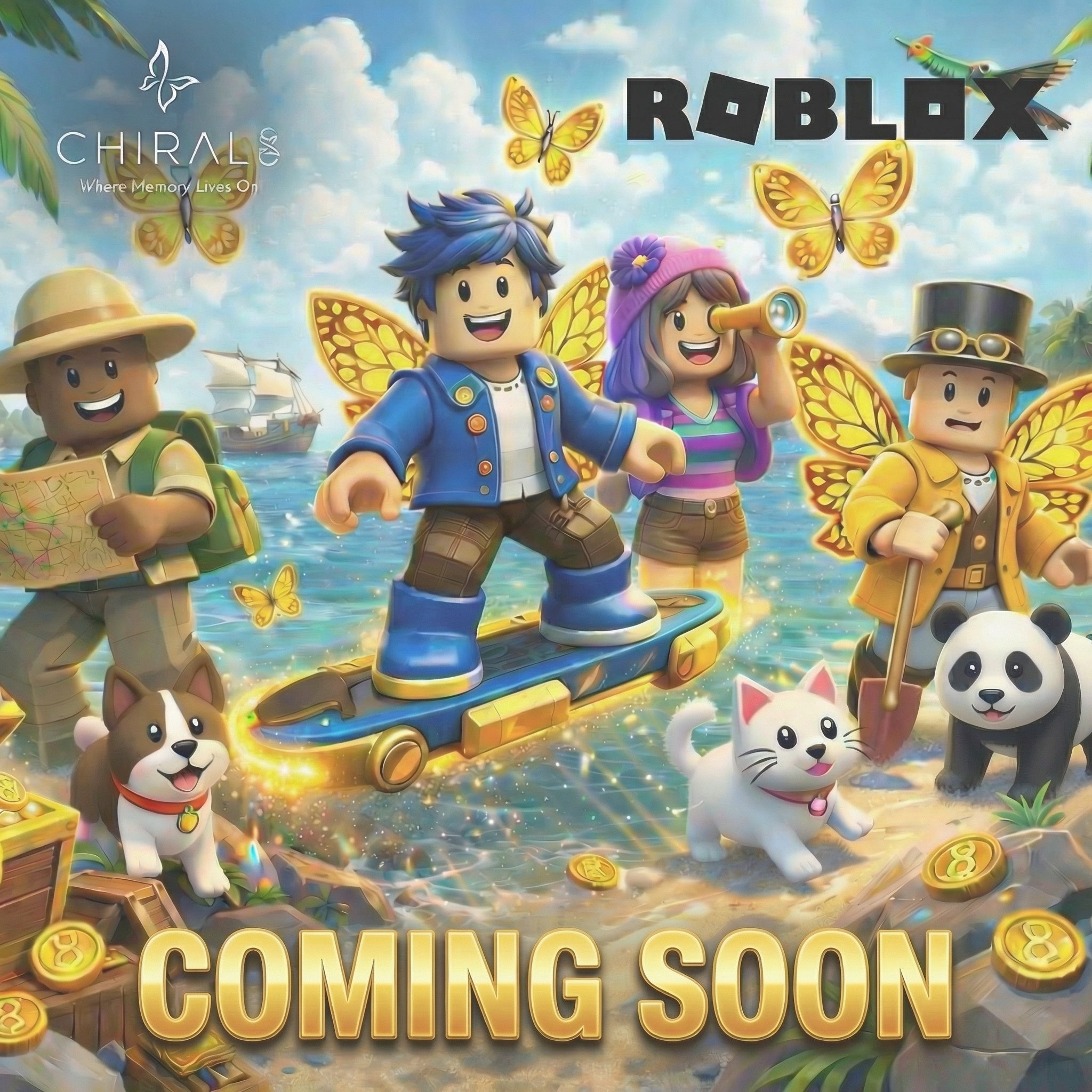 3D Memorial Roblox World for Pets - Free